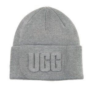 NEW  UGG  Men's 3D  Knit Beanie light grey 362tn